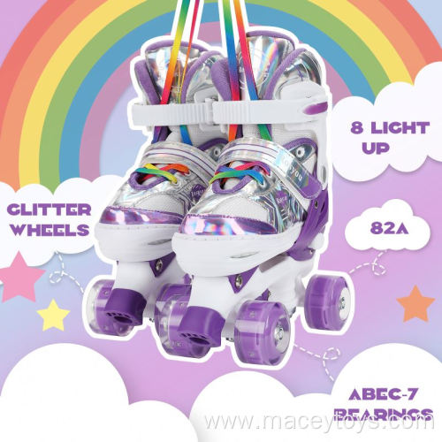 3-color Kids Roller Skate Shoes